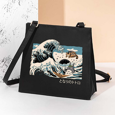 Τετράγωνες τσάντες Wave Pattern Casual γυναικεία τσάντα 2022 Νέα μόδα χιαστί τσάντα ώμου All-match Messenger Τσάντα Sundries Tote Bags