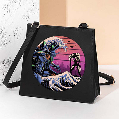 Τετράγωνες τσάντες Wave Pattern Casual γυναικεία τσάντα 2022 Νέα μόδα χιαστί τσάντα ώμου All-match Messenger Τσάντα Sundries Tote Bags