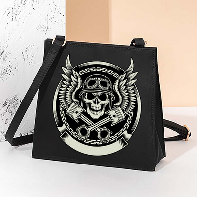 2022 Νέες μοδάτες τετράγωνες τσάντες κρανίου με έναν ώμο Τσάντα αγγελιοφόρου υψηλής ποιότητας Δημοφιλείς γυναικείες τσάντες κλειδιού Αγορά Μικρές τετράγωνες τσάντες τσάντας