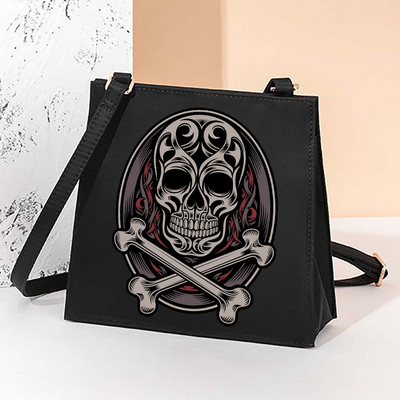 2022 Νέες μοδάτες τετράγωνες τσάντες κρανίου με έναν ώμο Τσάντα αγγελιοφόρου υψηλής ποιότητας Δημοφιλείς γυναικείες τσάντες κλειδιού Αγορά Μικρές τετράγωνες τσάντες τσάντας