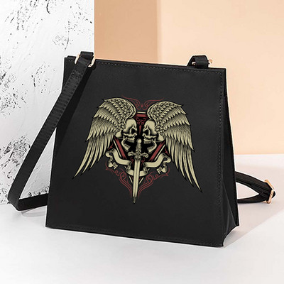 2022 Νέες μοδάτες τετράγωνες τσάντες κρανίου με έναν ώμο Τσάντα αγγελιοφόρου υψηλής ποιότητας Δημοφιλείς γυναικείες τσάντες κλειδιού Αγορά Μικρές τετράγωνες τσάντες τσάντας