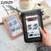 Naiste kott telefonile 2021 Naiste mündikott, moodne Risti õlaga läbipaistev kott tüdrukutele Armas telefonikoti tüüp mobiilikott 323