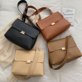 Vintage τσάντες ώμου μόδας Νέα τάση PU Δερμάτινη Γυναικεία casual τσάντα υψηλής χωρητικότητας Γυναικεία καθημερινή τσάντα Messenger Γυναικεία τσάντα