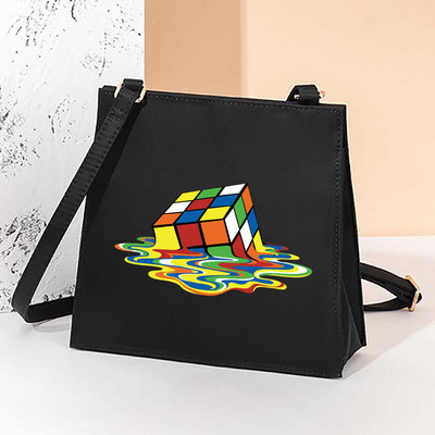 2022 Νέες τετράγωνες τσάντες με μοτίβο 3D Trend αγκράφα Τσάντα Messenger Μικρή τετράγωνη τσάντα Κορεατικού στυλ Ευέλικτη τσάντα ώμου Γυναικεία τσάντα τσάντα