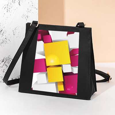 2022 Νέες τετράγωνες τσάντες με μοτίβο 3D Trend αγκράφα Τσάντα Messenger Μικρή τετράγωνη τσάντα Κορεατικού στυλ Ευέλικτη τσάντα ώμου Γυναικεία τσάντα τσάντα