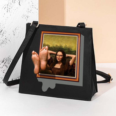 2022 Νέες τετράγωνες τσάντες με μοτίβο 3D Trend αγκράφα Τσάντα Messenger Μικρή τετράγωνη τσάντα Κορεατικού στυλ Ευέλικτη τσάντα ώμου Γυναικεία τσάντα τσάντα