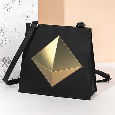 2022 Νέες τετράγωνες τσάντες με μοτίβο 3D Trend αγκράφα Τσάντα Messenger Μικρή τετράγωνη τσάντα Κορεατικού στυλ Ευέλικτη τσάντα ώμου Γυναικεία τσάντα τσάντα