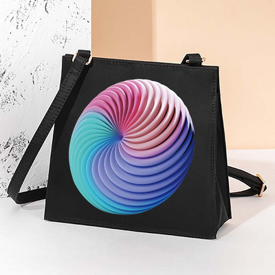 2022 Νέες τετράγωνες τσάντες με μοτίβο 3D Trend αγκράφα Τσάντα Messenger Μικρή τετράγωνη τσάντα Κορεατικού στυλ Ευέλικτη τσάντα ώμου Γυναικεία τσάντα τσάντα