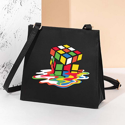 2022 Νέες τετράγωνες τσάντες με μοτίβο 3D Trend αγκράφα Τσάντα Messenger Μικρή τετράγωνη τσάντα Κορεατικού στυλ Ευέλικτη τσάντα ώμου Γυναικεία τσάντα τσάντα