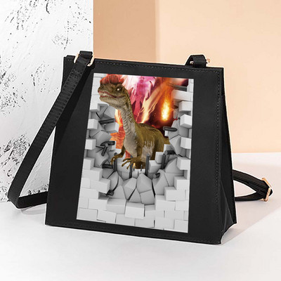 2022 Νέες τετράγωνες τσάντες με μοτίβο 3D Trend αγκράφα Τσάντα Messenger Μικρή τετράγωνη τσάντα Κορεατικού στυλ Ευέλικτη τσάντα ώμου Γυναικεία τσάντα τσάντα