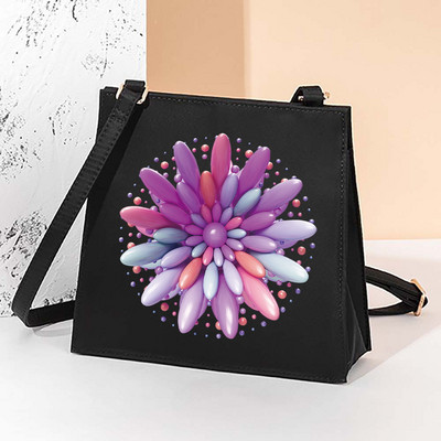 2022 Νέες τετράγωνες τσάντες με μοτίβο 3D Trend αγκράφα Τσάντα Messenger Μικρή τετράγωνη τσάντα Κορεατικού στυλ Ευέλικτη τσάντα ώμου Γυναικεία τσάντα τσάντα