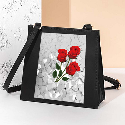 2022 Νέες τετράγωνες τσάντες με μοτίβο 3D Trend αγκράφα Τσάντα Messenger Μικρή τετράγωνη τσάντα Κορεατικού στυλ Ευέλικτη τσάντα ώμου Γυναικεία τσάντα τσάντα