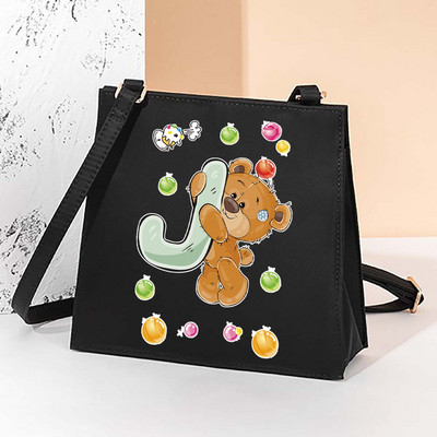 2022. aasta uus mood väikesed kandilised kotid Korea versioon Täiesti sobiv multifunktsionaalne armsa mustriga õlakott naiste kandekott