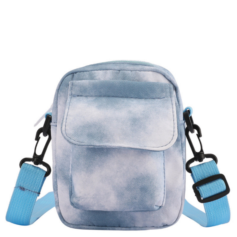 Καμβάς μικρές τσάντες χιαστί Γυναικείες σχεδιαστές πολυτελείας βαφή εκτύπωσης τηλέφωνο Τσάντα ώμου Απλή ευέλικτη γυναικεία τσάντα αγγελιοφόρων