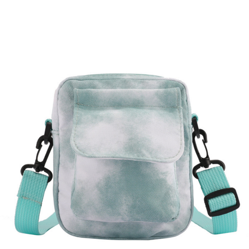 Καμβάς μικρές τσάντες χιαστί Γυναικείες σχεδιαστές πολυτελείας βαφή εκτύπωσης τηλέφωνο Τσάντα ώμου Απλή ευέλικτη γυναικεία τσάντα αγγελιοφόρων