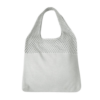 Retro õõnes naiste õlakott Lihtne vabaaja kootud naiste käekott Suure mahutavusega suvine rannavesti kott Ostukotid 2023