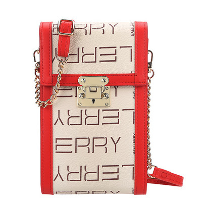 Naiste rahakott Euroopas ja Ameerika Ühendriikides vertikaalne suure mahutavusega lukk mobiiltelefonikott Moeprintimine diagonaalkott hulgimüük