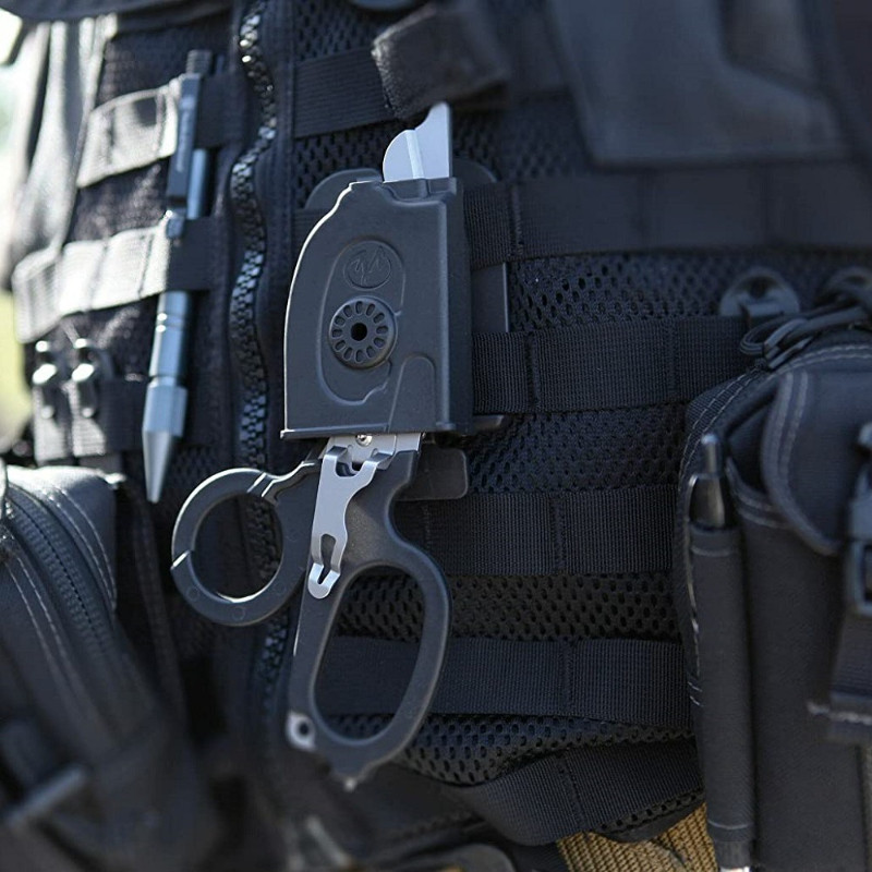 Taktikalised multifunktsionaalsed kokkupandavad käärid K ümbrisega Raptor käärid välistingimustes kasutatavate kaasaskantavate tarvikute komplekt