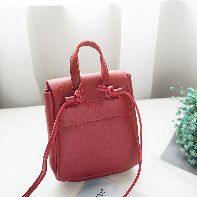 Νέα μόδα τσάντα ώμου 2018 Μαλακή τσάντα παραλίας Γυναικεία τσάντα γλυκιά PU δερμάτινη τσάντα μαλλιών Μίνι κοριτσίστικη τσέπη Απλές τσάντες χιαστί