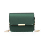 2018 Нова модна дамска чанта Момичешка чанта за рамо Верига Малка плажна чанта за пътуване Hasp Дамска чанта от PU кожа Sac Bolsa Feminina