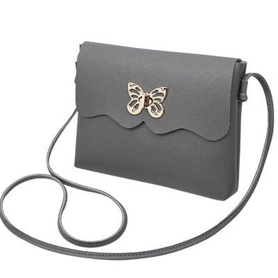 Νέα άφιξη Μόδα Γλυκιά γυναικεία τσάντα ώμου PU Δερμάτινη τσάντα χειρός πεταλούδα με κλειδαριά πόρπη Γυναικεία τσάντα ταξιδιού Κορίτσι Casual bag Beach Sac