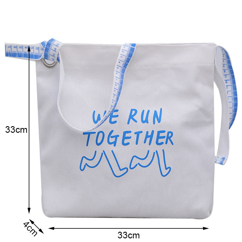 Νέα μόδα καμβά γυναικεία τσάντα Casual πολυτελείς τσάντες γυναικείες τσάντες επώνυμα γράμματα εμπριμέ τσάντα ώμου Χάρακας λουρί τσάντα παραλίας Bolsa