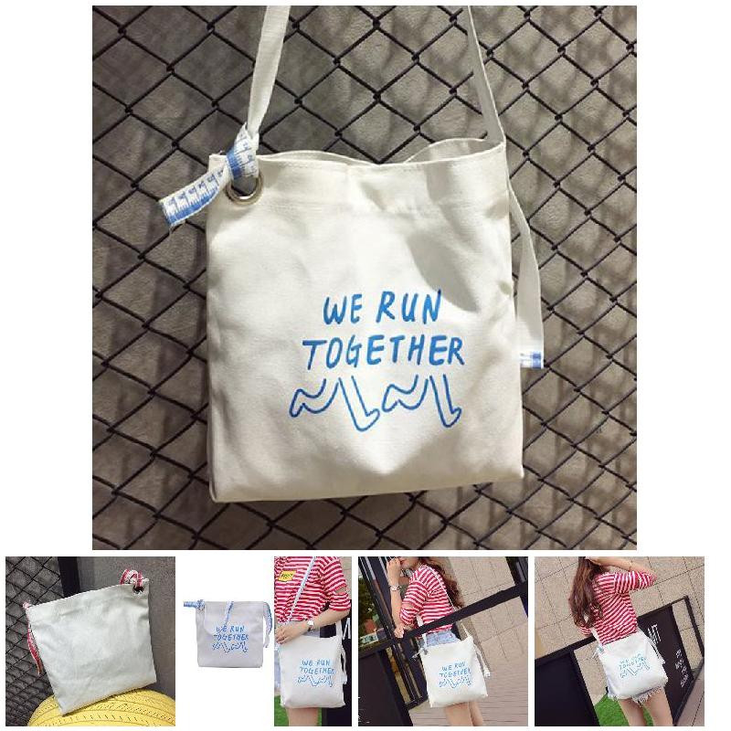 Νέα μόδα καμβά γυναικεία τσάντα Casual πολυτελείς τσάντες γυναικείες τσάντες επώνυμα γράμματα εμπριμέ τσάντα ώμου Χάρακας λουρί τσάντα παραλίας Bolsa