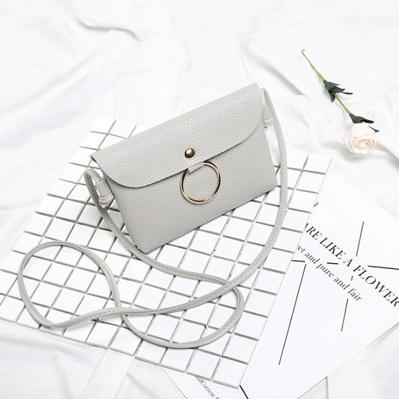 Γυναικεία Τσάντα ώμου PU Δερμάτινη χιαστί τσάντες Messenger Ταξίδι Lady Girl Casual Satchel Purse-30