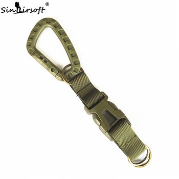 SINAIRSOFT Армейска военна тактическа раница Lock Lock Mutifunctional Outdoor Hunting Camping Turing Buckle Carabiner Accessories