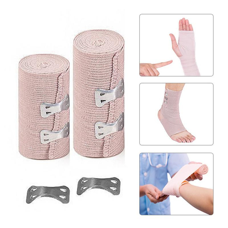 Putu kokvilnas ādas plēve pašlīmējoša elastīga pārsējs elkoņa ceļgala ādas maskas plēve putu apakšsaiņojums sportam sporta lentei