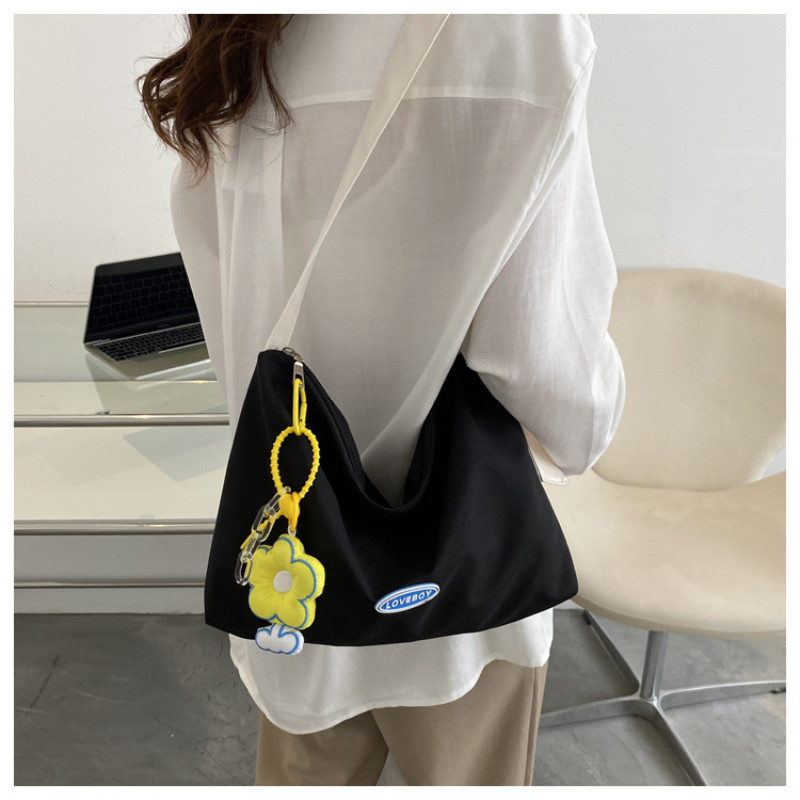 Γυναικεία μόδα Μεγάλη τσάντα χιαστί ώμου από καμβά για γυναίκα 2023 Υφασμάτινες τσάντες αγγελιαφόρου για κορίτσια Γυναικεία φοιτητική τσάντα τσάντας