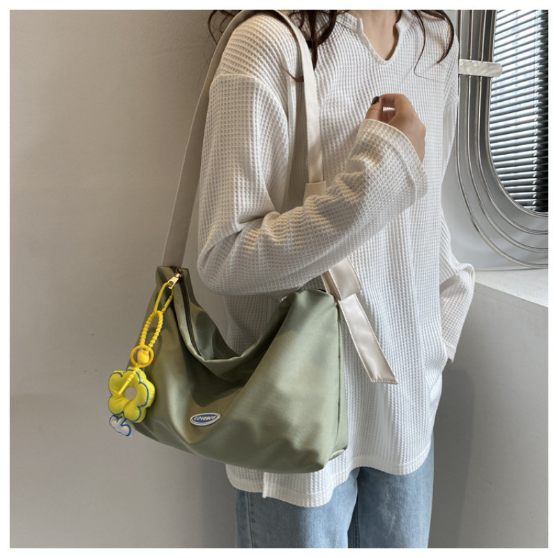 Γυναικεία μόδα Μεγάλη τσάντα χιαστί ώμου από καμβά για γυναίκα 2023 Υφασμάτινες τσάντες αγγελιαφόρου για κορίτσια Γυναικεία φοιτητική τσάντα τσάντας