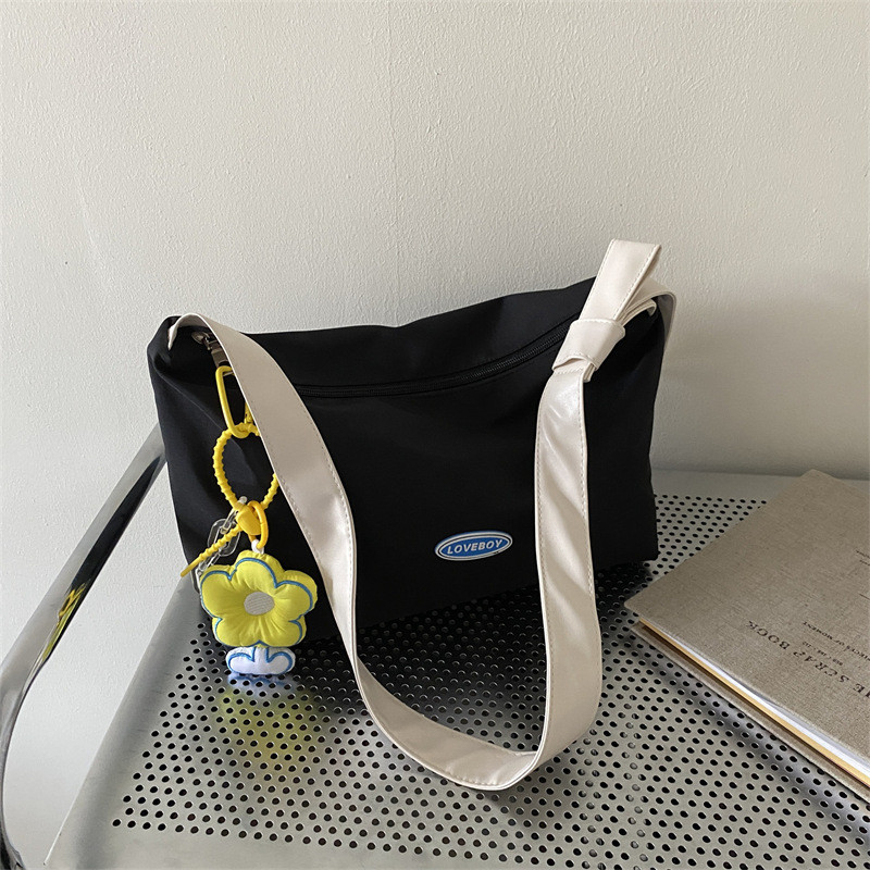 Γυναικεία μόδα Μεγάλη τσάντα χιαστί ώμου από καμβά για γυναίκα 2023 Υφασμάτινες τσάντες αγγελιαφόρου για κορίτσια Γυναικεία φοιτητική τσάντα τσάντας