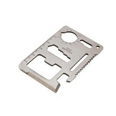 11 az 1-ben zsebszerszámos kártyakés vadászat túlélő kemping katonai többfunkciós kártyakés