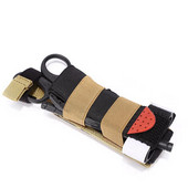 Taktikaline Molle esmaabikomplekt žguttide kott, käärihoidja EDC kott jahindus ellujäämise uurimine hädaabi hemostaasi rihmakott