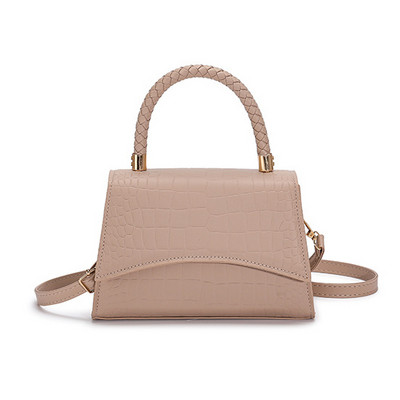 Solid Pu-nahast õlakott Moedisaineri käekotid Ülemise käepidemega kotid naistele Juhuslikud Crossbody kotid Luksuslik kott