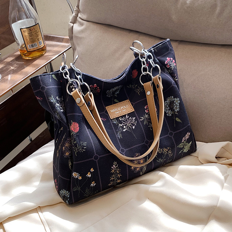 „Crossbody“ krepšiai moterims „Canvas“ spausdinta rankinė ant pečių Rankinė Didelės talpos piniginės ir rankinės Bolsas Femininas сумка женская