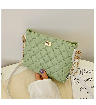 Uus moodne pehmest nahast õlakott Korea mitmekülgne ketikott, suure mahutavusega Lingge naiste ämbrikott