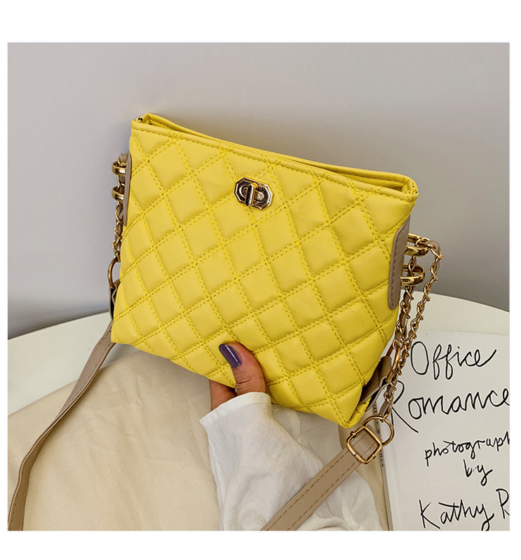 Uus moodne pehmest nahast õlakott Korea mitmekülgne ketikott, suure mahutavusega Lingge naiste ämbrikott