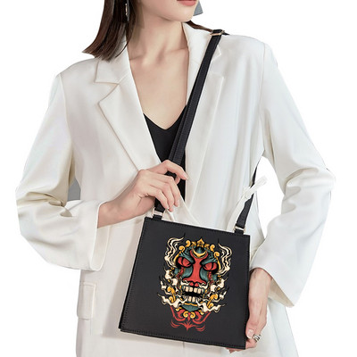 New Trend Single Product Premium Shoulder Bag Woman Diagonal Bag Funny Monster Pattern Printing Τσάντα Commuter Τσάντα κινητού τηλεφώνου