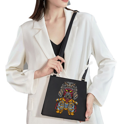 New Trend Single Product Premium Shoulder Bag Woman Diagonal Bag Funny Monster Pattern Printing Τσάντα Commuter Τσάντα κινητού τηλεφώνου