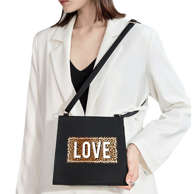 Commuter Bag Woman Bag Fashion Τσάντα ώμου Leopard Pattern Printing Series Portable Evening Bag Square Bag Basic 2022 Shopping