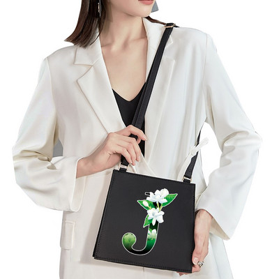 2022 Mood Naine Bränd Sweet Style Kommunikatsiooni õlakott Esialgne nimi Kiri Muster Trükikott Ruudukujuline Naiste Lihtne kandekott