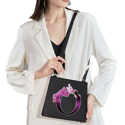 2022 Mood Naine Bränd Sweet Style Kommunikatsiooni õlakott Esialgne nimi Kiri Muster Trükikott Ruudukujuline Naiste Lihtne kandekott