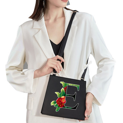 2022 Mood Naine Bränd Sweet Style Kommunikatsiooni õlakott Esialgne nimi Kiri Muster Trükikott Ruudukujuline Naiste Lihtne kandekott