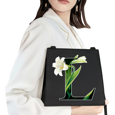 2022 Mood Naine Bränd Sweet Style Kommunikatsiooni õlakott Esialgne nimi Kiri Muster Trükikott Ruudukujuline Naiste Lihtne kandekott