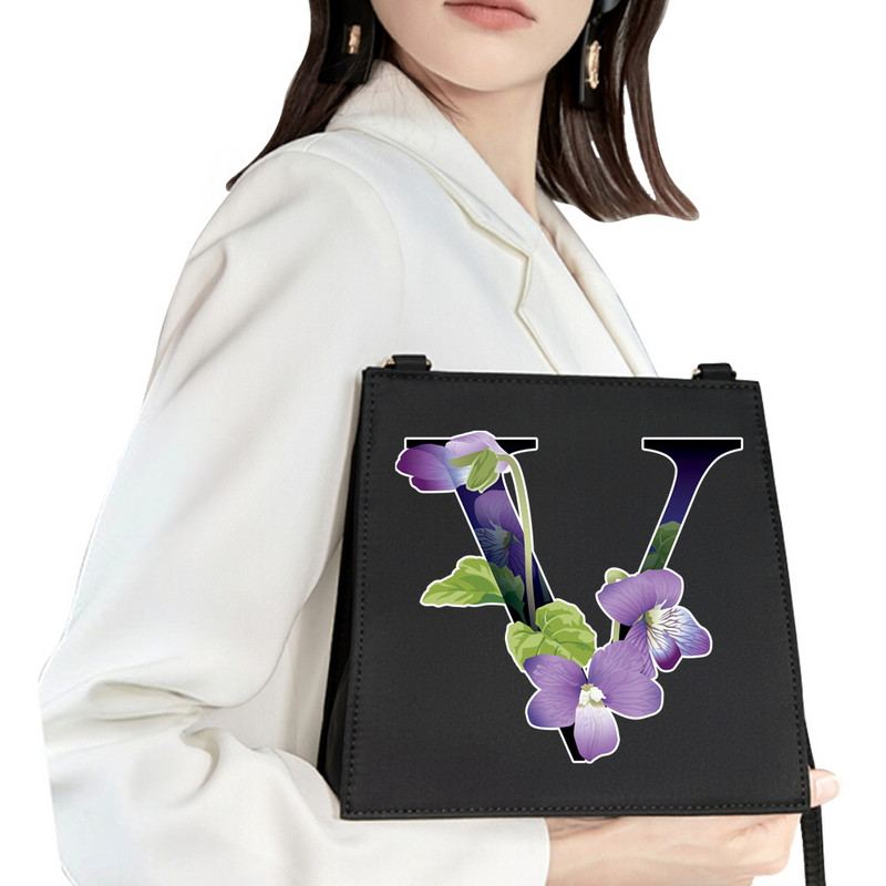 2022 Mood Naine Bränd Sweet Style Kommunikatsiooni õlakott Esialgne nimi Kiri Muster Trükikott Ruudukujuline Naiste Lihtne kandekott