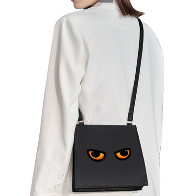 Tänav klassikaline kandikott Rind Naljakas mustriga trükkimine Pendelkott Naisekott Moodne õlakott Õhtukott Basic käekott