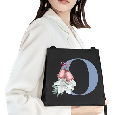 2022 Mood Naine Bränd Sweet Style Kommunikatsiooni õlakott Esialgne nimi Kiri Muster Trükikott Ruudukujuline Naiste Lihtne kandekott