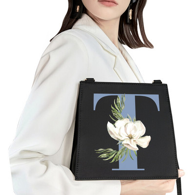 2022 Mood Naine Bränd Sweet Style Kommunikatsiooni õlakott Esialgne nimi Kiri Muster Trükikott Ruudukujuline Naiste Lihtne kandekott